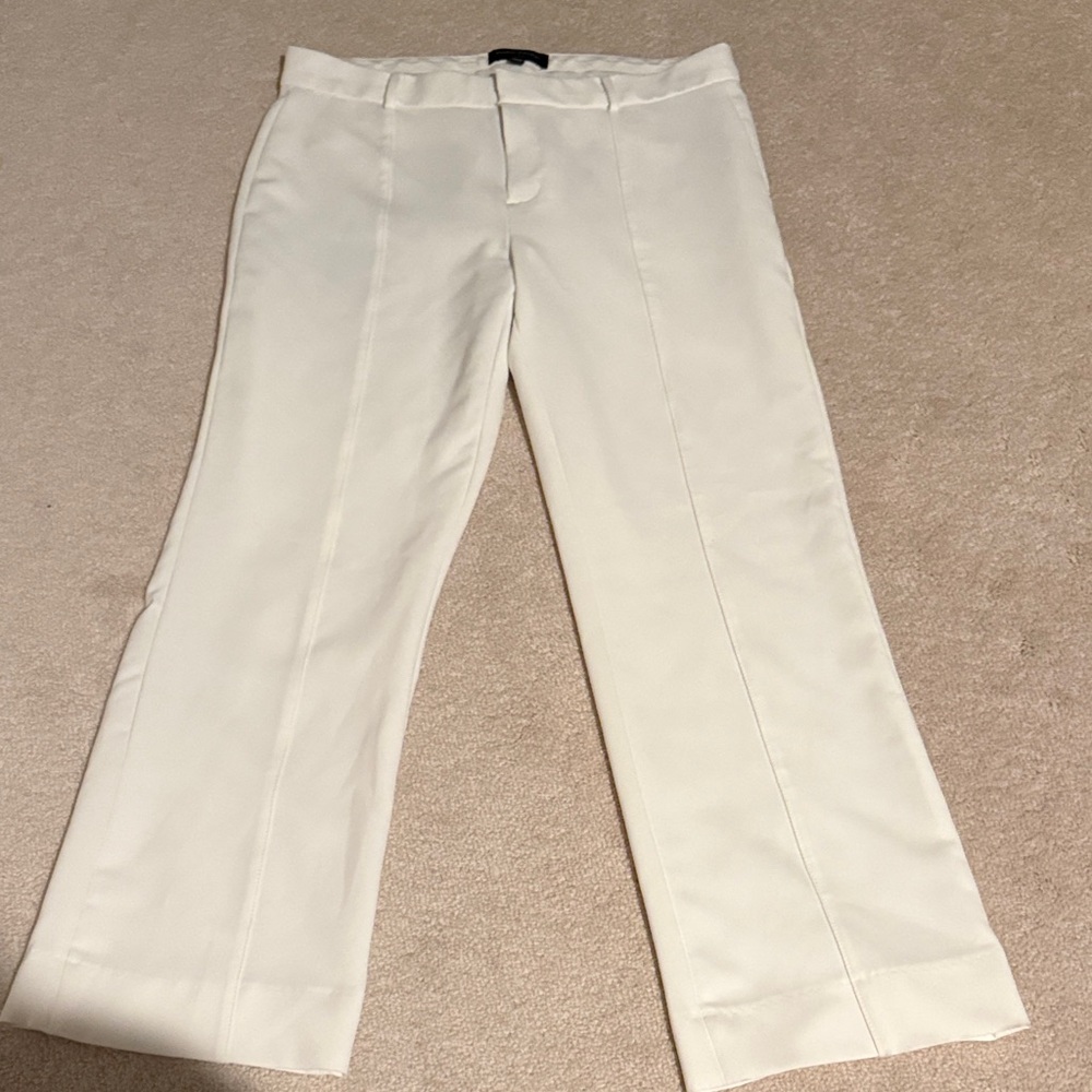 Banana Republic Logan Women's Cream Trousers